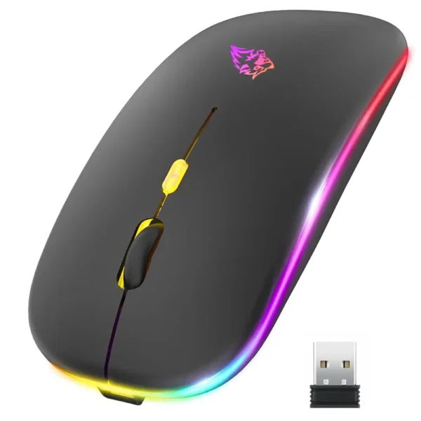 Souris sans fil Bluetooth LED