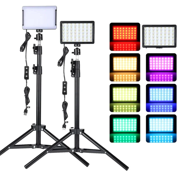 Kit d'éclairage LED avec trépied